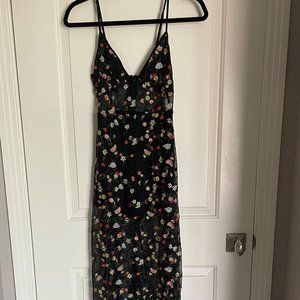 Sheer Black Maxi Dress Size S